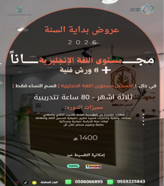 مستوى اللغة الانجليزية